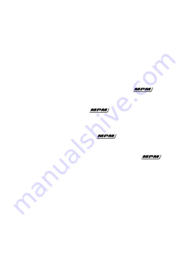 MPM MLW-05 User Manual Download Page 16