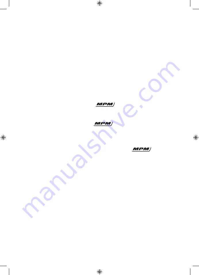 MPM MPM-24-CB-01 User Manual Download Page 20