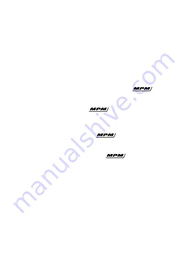 MPM MSG-06 User Manual Download Page 28