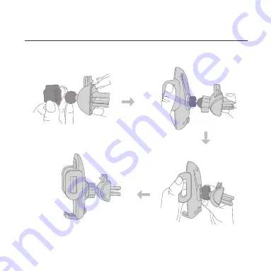 Mpow AIR VENT CAR MOUNT PRO Скачать руководство пользователя страница 2