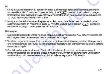 Mpow BH129B User Manual Download Page 20