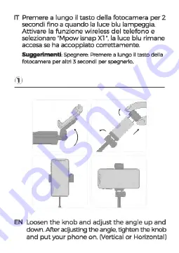 Mpow ISNAP X1 Manual Download Page 6