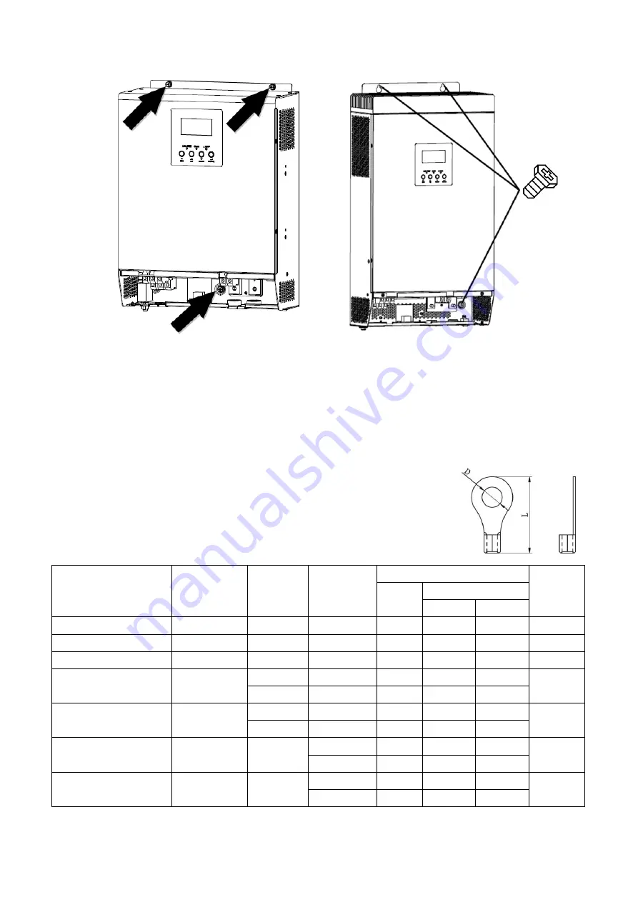 MPP Solar 1KVA-5KVA User Manual Download Page 7