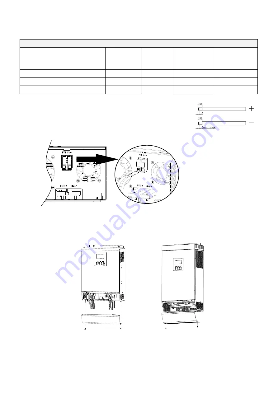 MPP Solar 1KVA-5KVA Скачать руководство пользователя страница 11