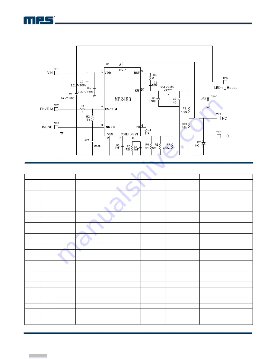 MPS EV2483DQ-00C Manual Download Page 3