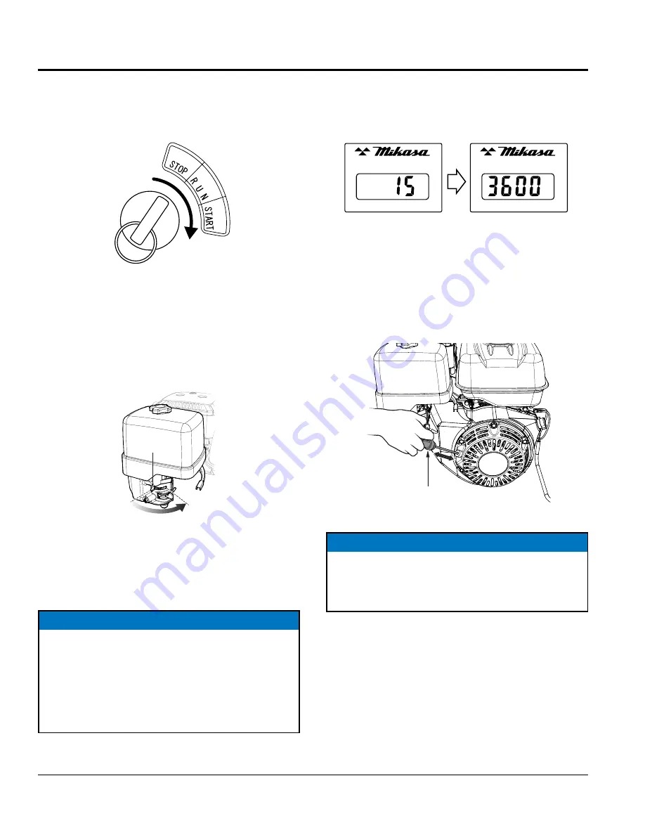 MQ Multiquip Mikasa MVH508GH Скачать руководство пользователя страница 18