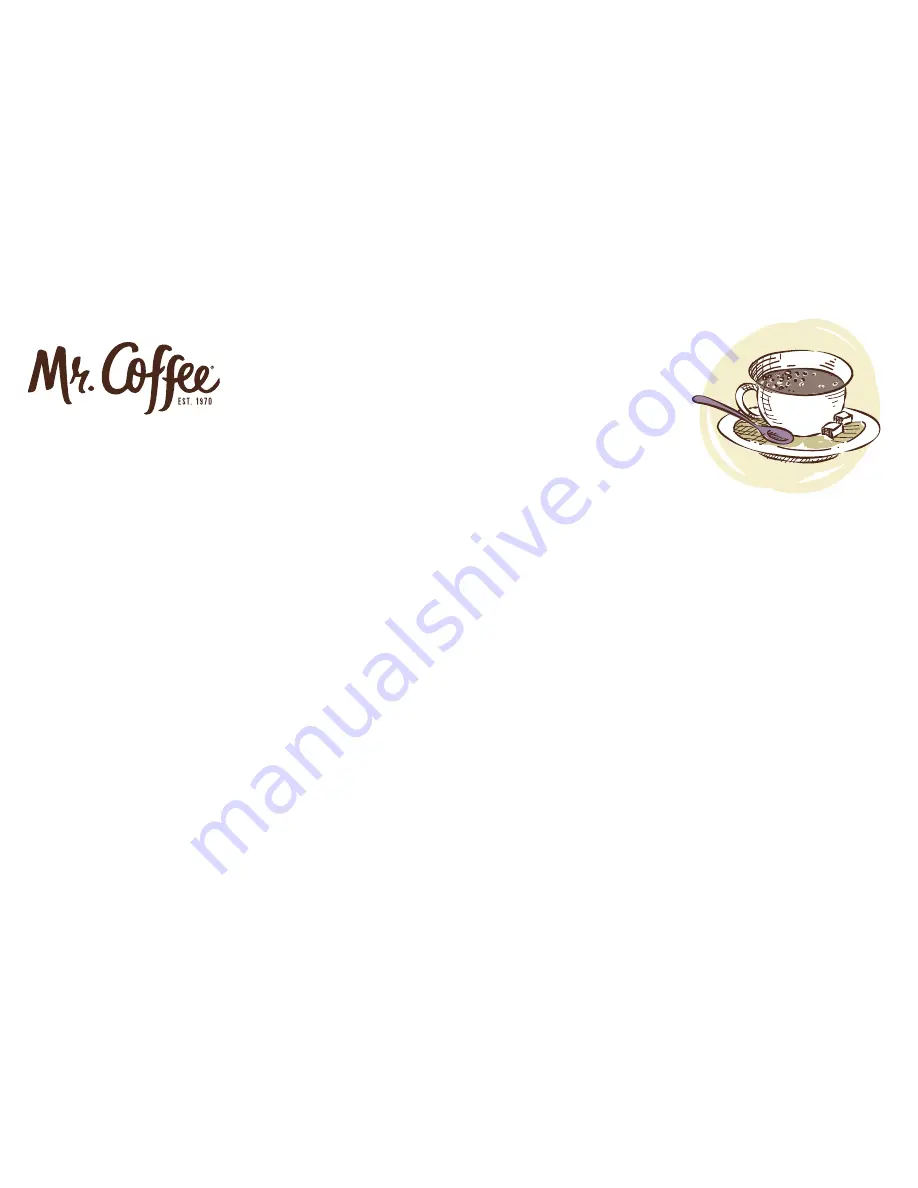 Mr. Coffee BVMC-ECM270 SERIES User Manual And  Recipe Book Download Page 11