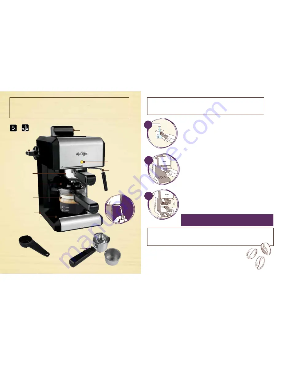 Mr. Coffee BVMC-ECM270 SERIES User Manual And  Recipe Book Download Page 14