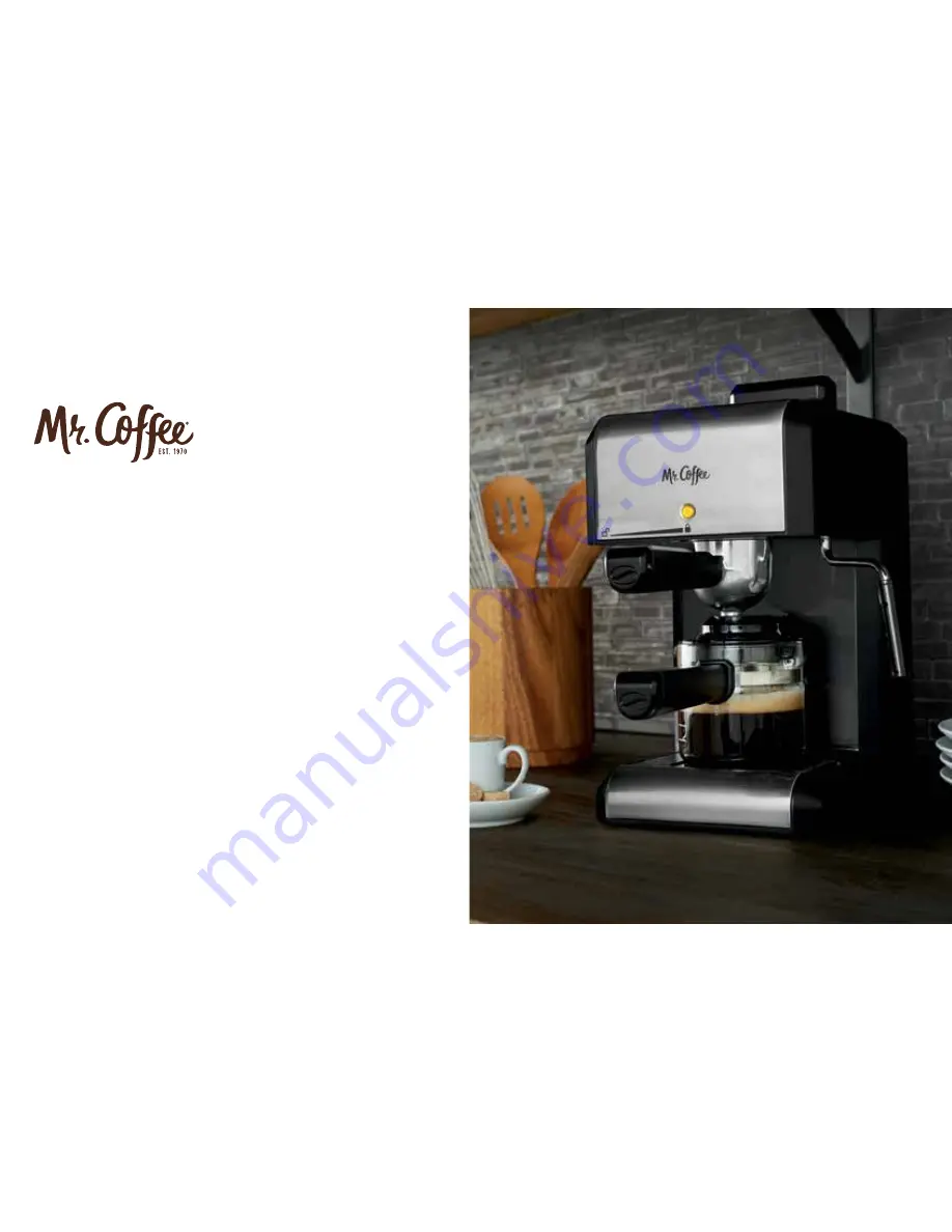 Mr. Coffee BVMC-ECM270 SERIES User Manual And  Recipe Book Download Page 22