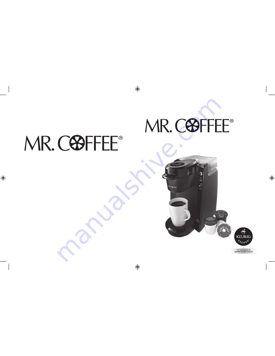 Mr. Coffee BVMC-KG5 User Manual Download Page 1