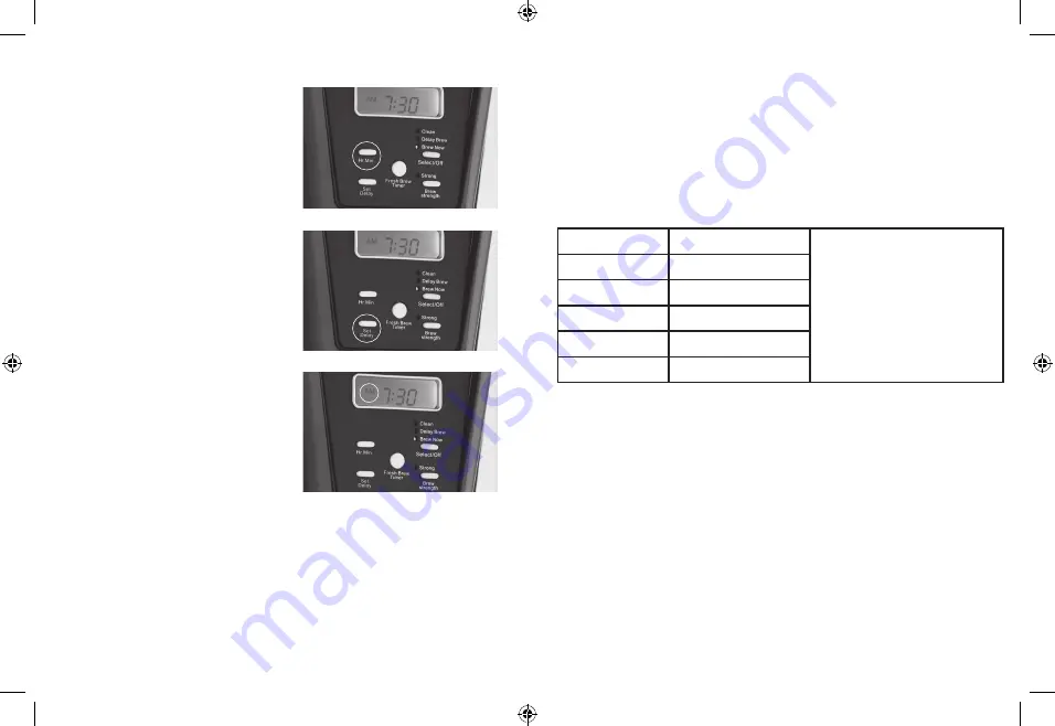 Mr. Coffee BVMC-MJX41 User Manual Download Page 6