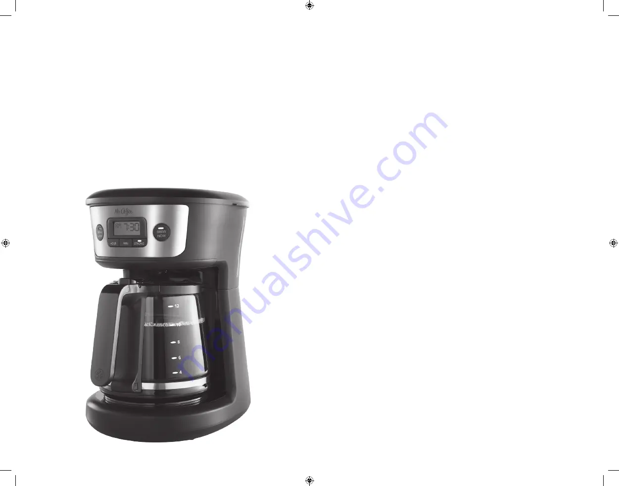 Mr. Coffee BVMC-MMX23 User Manual Download Page 2