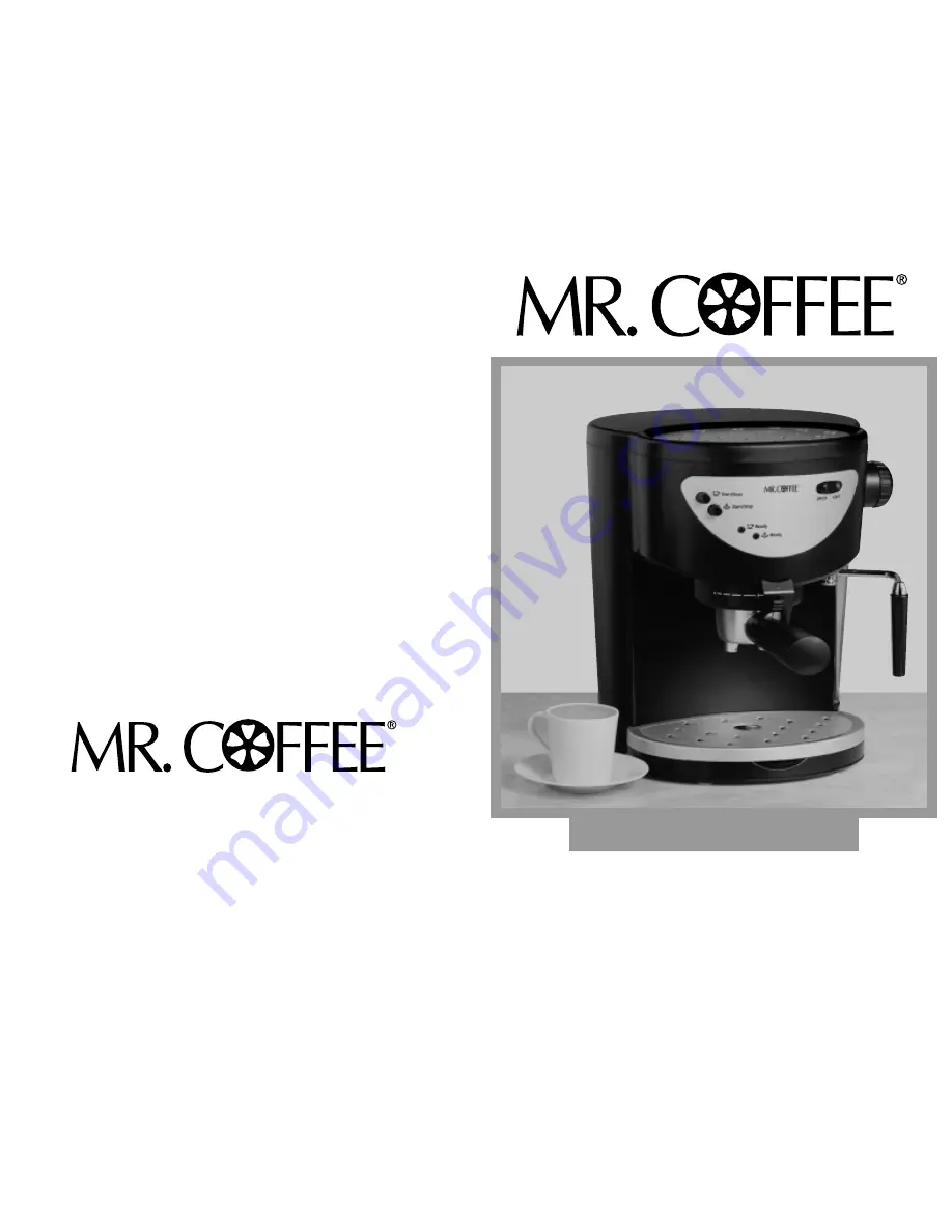 Mr. Coffee ECMP30/33 Скачать руководство пользователя страница 1