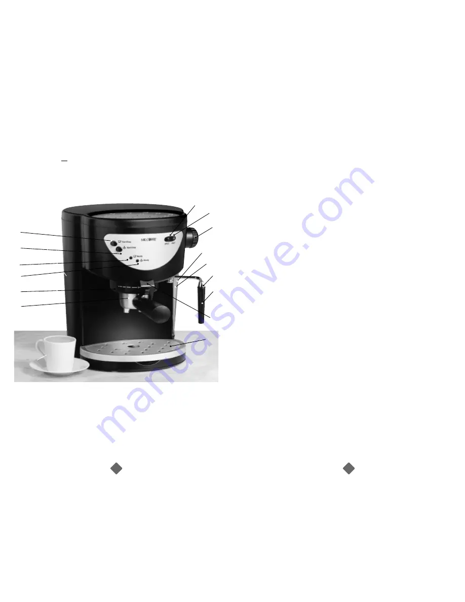 Mr. Coffee ECMP30/33 Скачать руководство пользователя страница 3