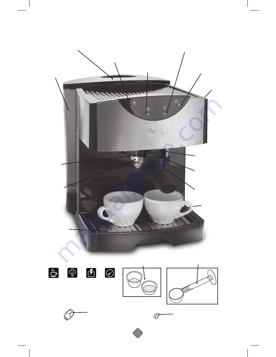 Mr. Coffee ECMP50 Instruction Manual With Recipes Download Page 4