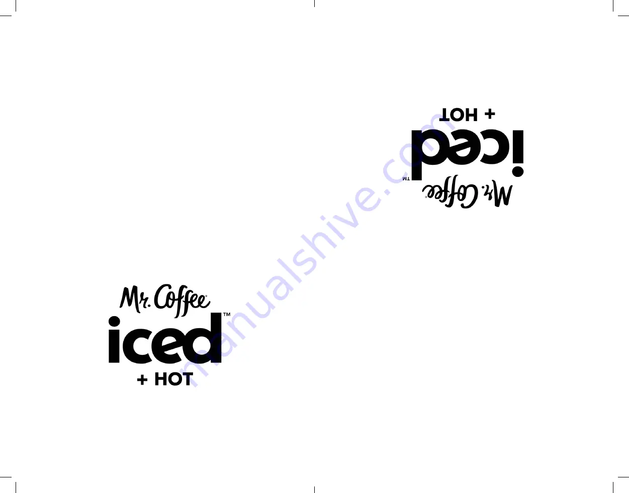 Mr. Coffee iced User Manual Download Page 8