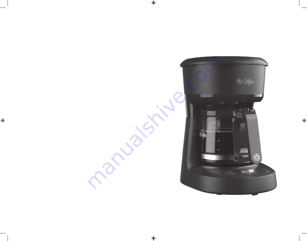 Mr. Coffee PC05 Series User Manual Download Page 8