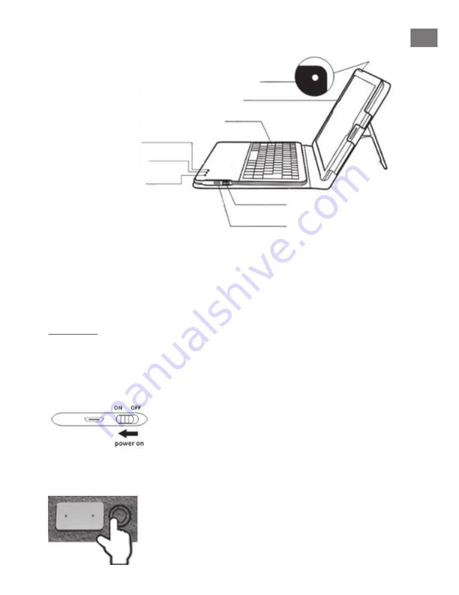 Mr Handsfree Blue TabCover Azerty User Manual Download Page 3