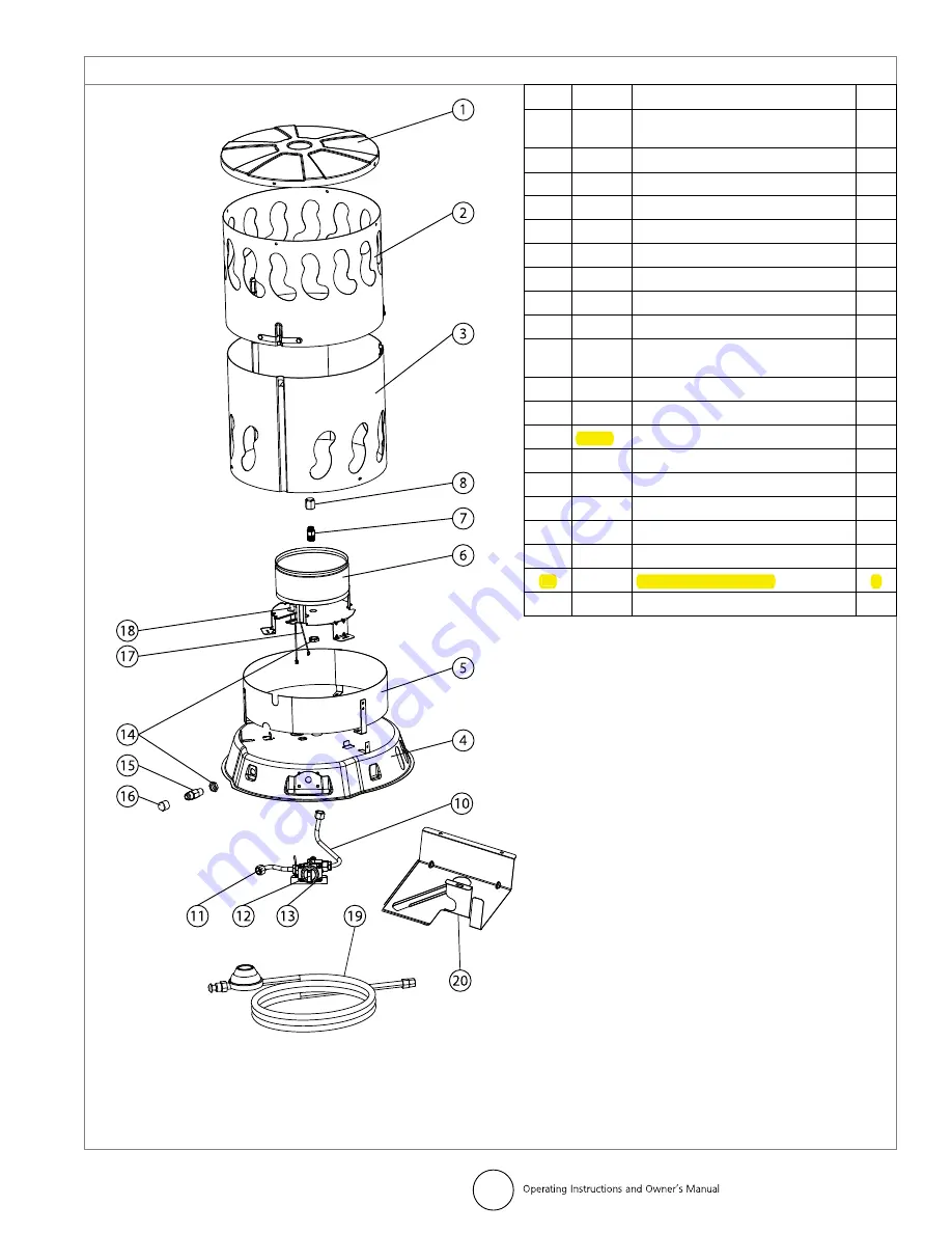 Mr. Heater F270470 Operating Instructions And Owner'S Manual Download Page 21