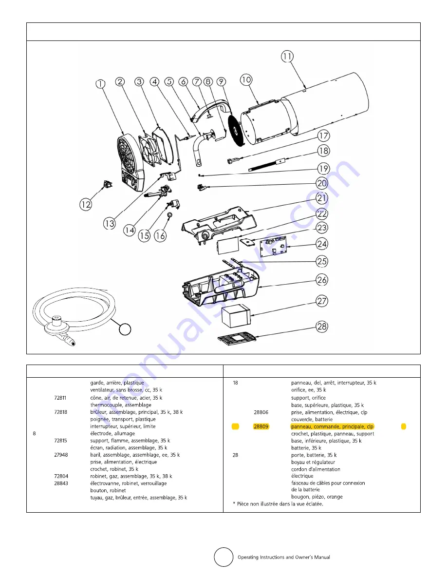 Mr. Heater HEATSTAR MH35CLP Operating Instructions And Owner'S Manual Download Page 20