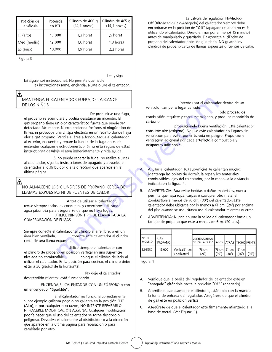 Mr. Heater MH15C Скачать руководство пользователя страница 13