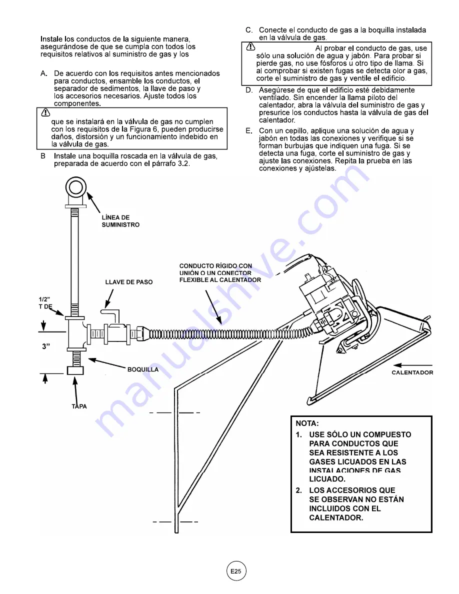 Mr. Heater MH25LP Operating Instructions And Owner'S Manual Download Page 25