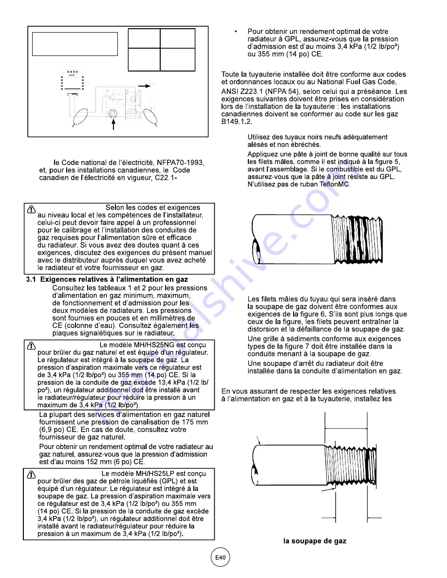 Mr. Heater MH25LP Operating Instructions And Owner'S Manual Download Page 40