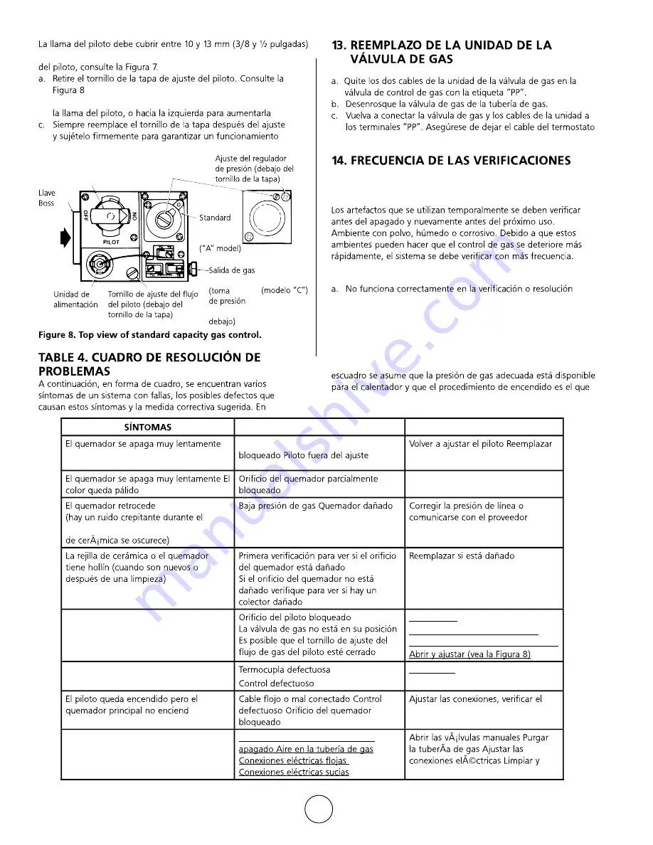 Mr. Heater MH40 NG Operating Instructions And Owner'S Manual Download Page 14