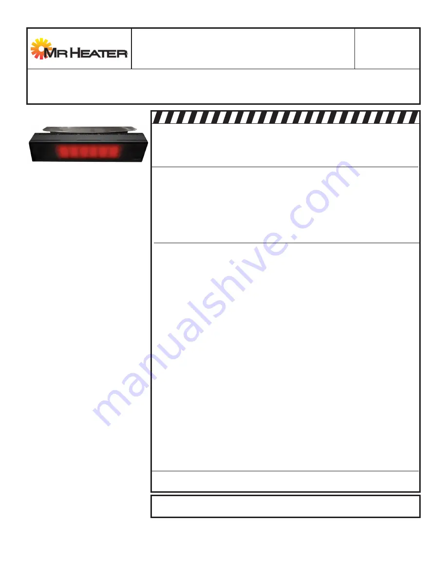 Mr. Heater MHRP37GL Operating Instructions And Owner'S Manual Download Page 60