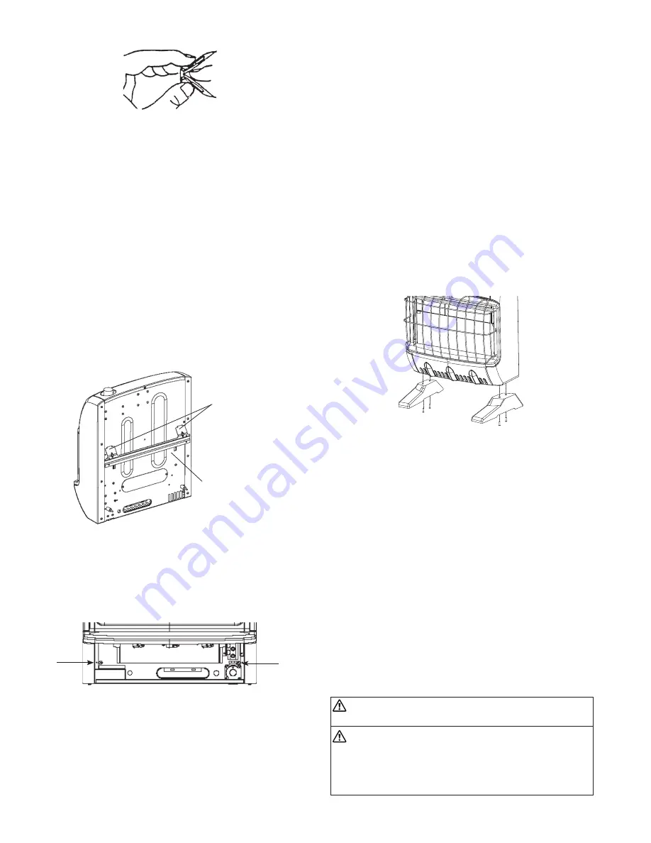 Mr. Heater MHVFBF20LPBT Operating Instructions And Owner'S Manual Download Page 8