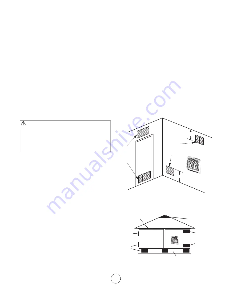 Mr. Heater MHVFG30TB NG Operating Instructions And Owner'S Manual Download Page 5