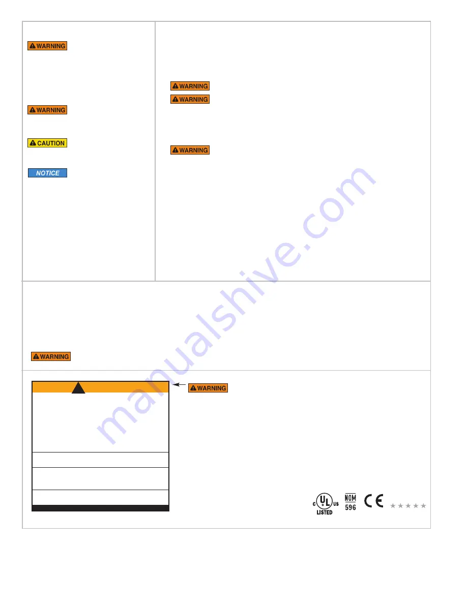 mr. steam MS-150E Installation, Operation And Maintenance Manual Download Page 3