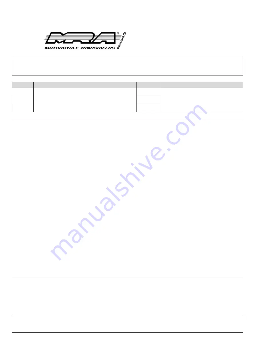 MRA 4025066165087 Mounting Instructions Download Page 4