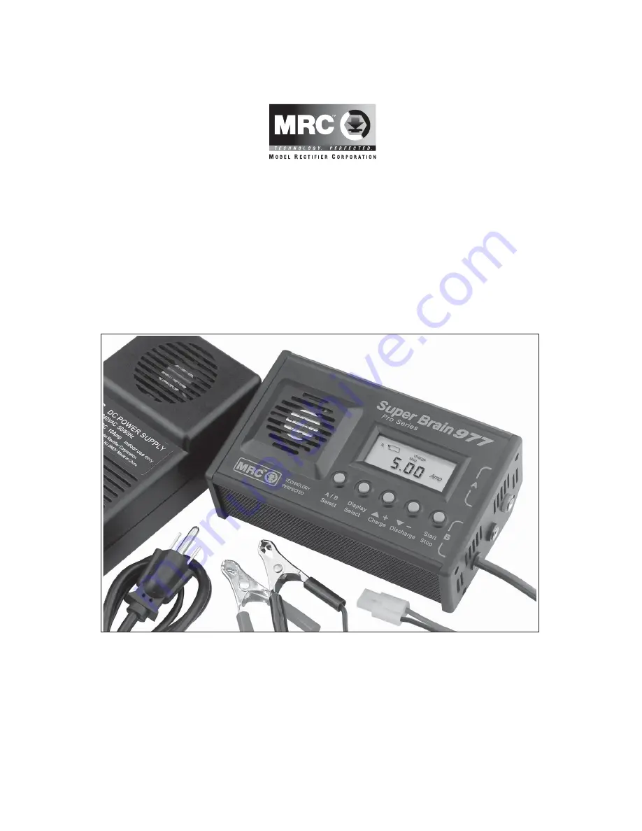 MRC Super Brain 977 User Manual Download Page 1