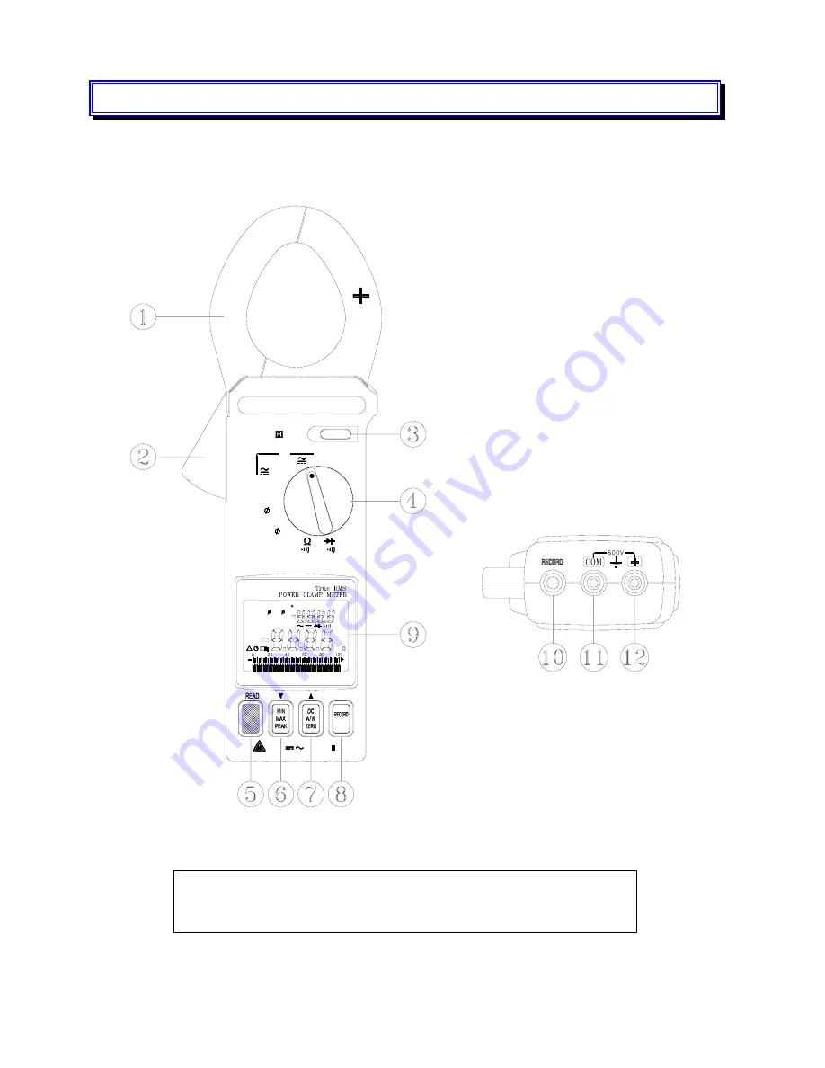 MRC TES - 3060 Instruction Manual Download Page 8