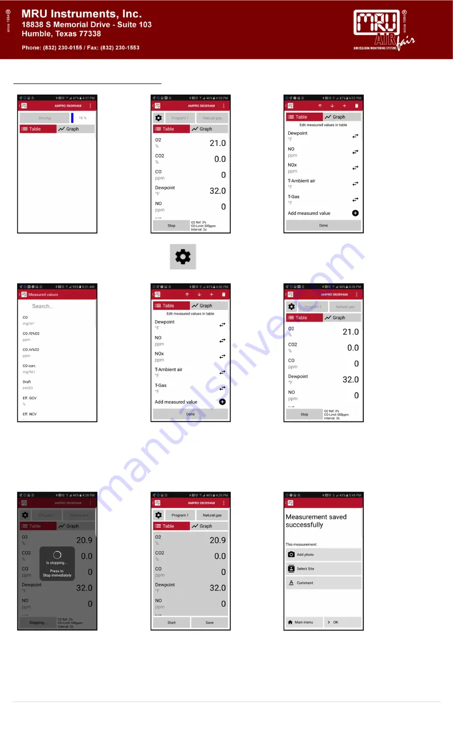 mru AMPRO 2000 GOLD Quick Start Manual Download Page 14