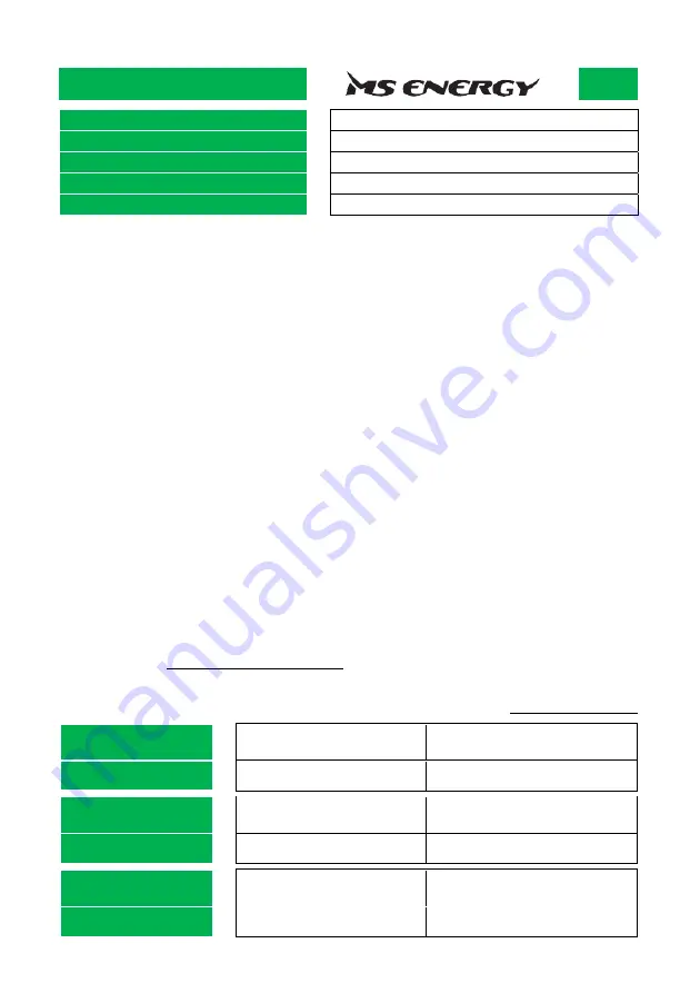 MS ENERGY c10 Instruction Manual Download Page 392