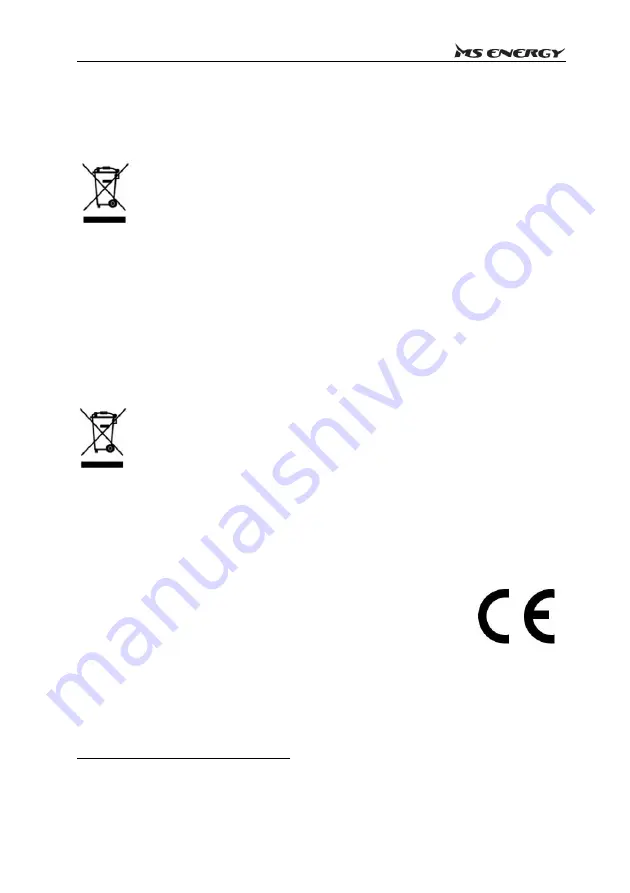 MS ENERGY e21 Instruction Manual Download Page 84