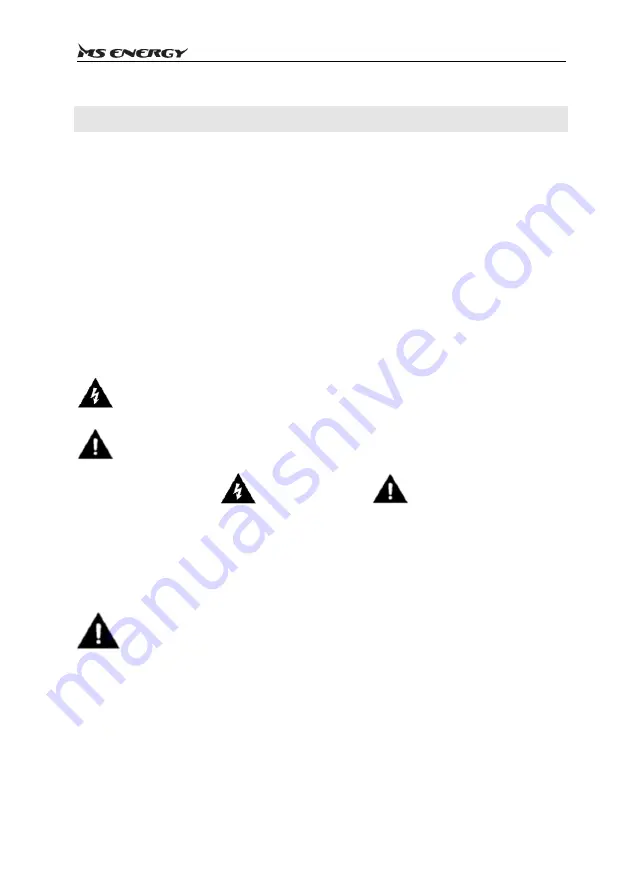 MS ENERGY eBike c500 Instruction Manual Download Page 5