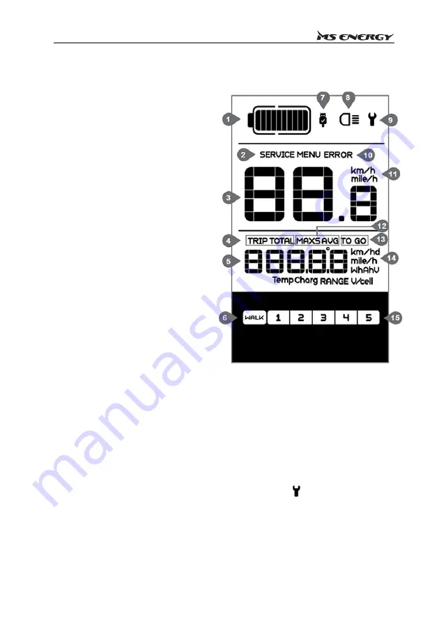 MS ENERGY eBike c500 Instruction Manual Download Page 20