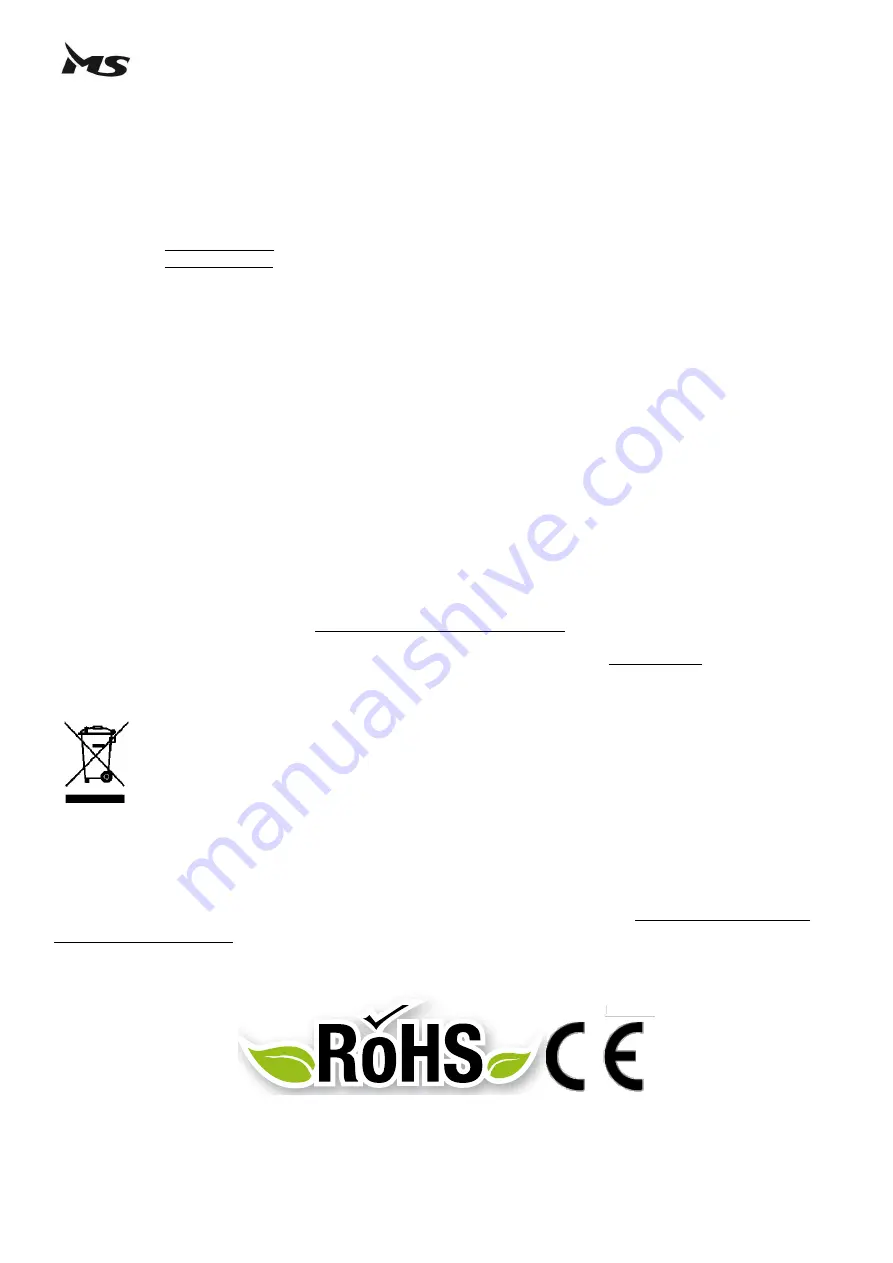 MS TUNE 02 Скачать руководство пользователя страница 16