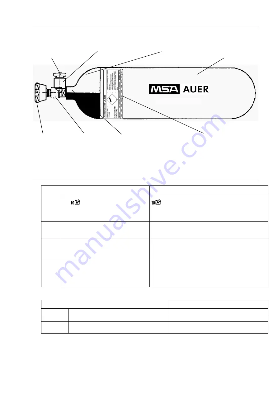 MSA AUER Atemluft 300 bar Operating Manual Download Page 29