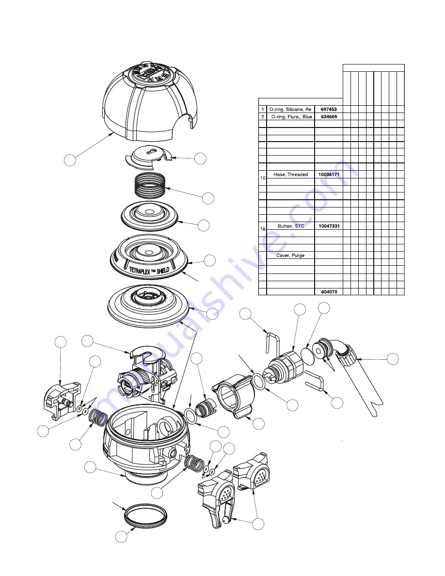 MSA Firehawk 10043892 Maintenance And Repair Download Page 2