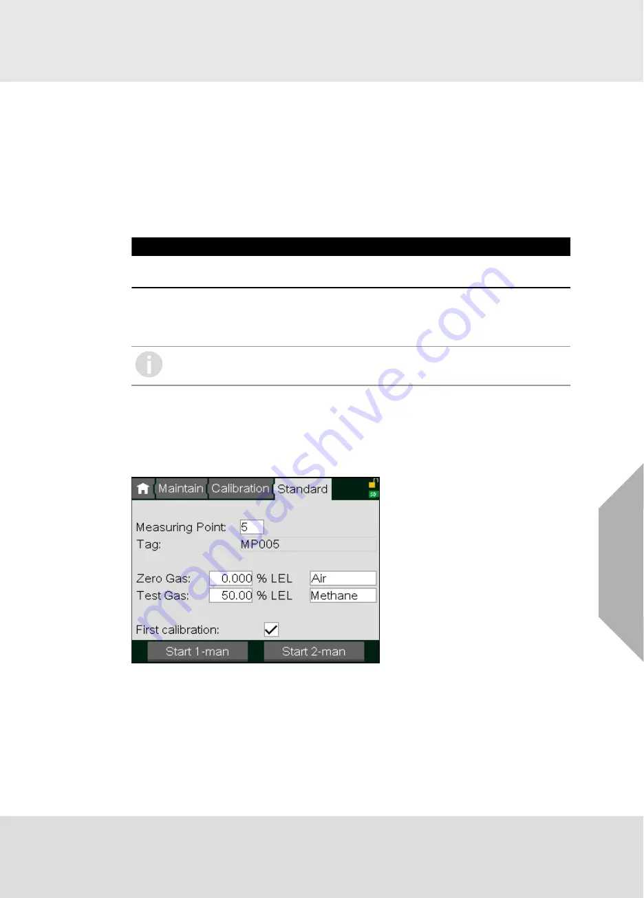 MSA SUPREMATouch MCP 20 Operating Manual Download Page 86