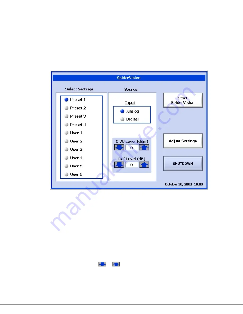 MSI -1010 SpiderVision Operation Manual Download Page 22