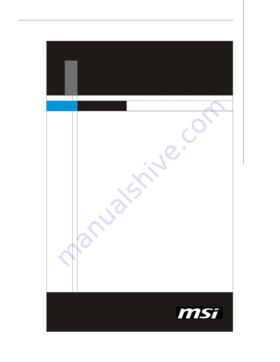 MSI 5520 Master Series User Manual Download Page 29