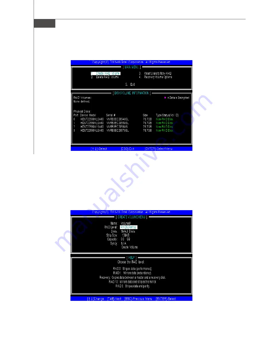 MSI 5520 Master Series User Manual Download Page 58