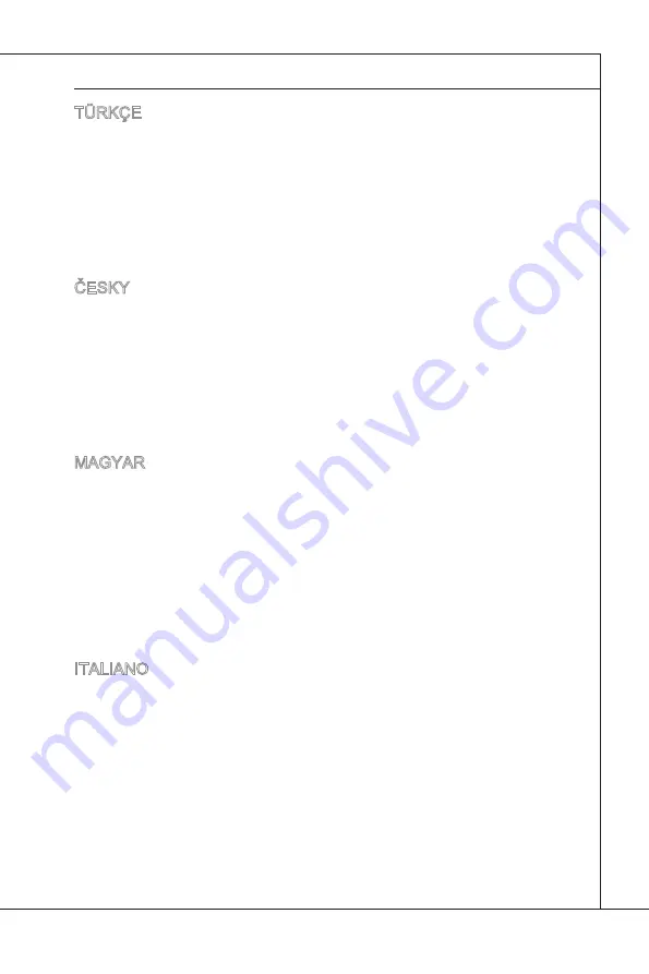 MSI 780GT-E63 Series Manual Download Page 7