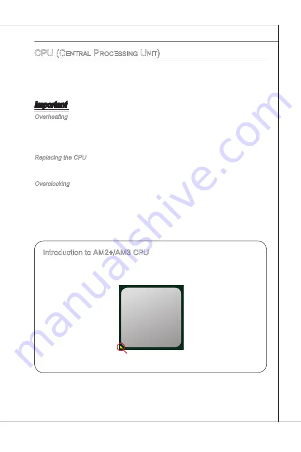 MSI 780GT-E63 Series Manual Download Page 19