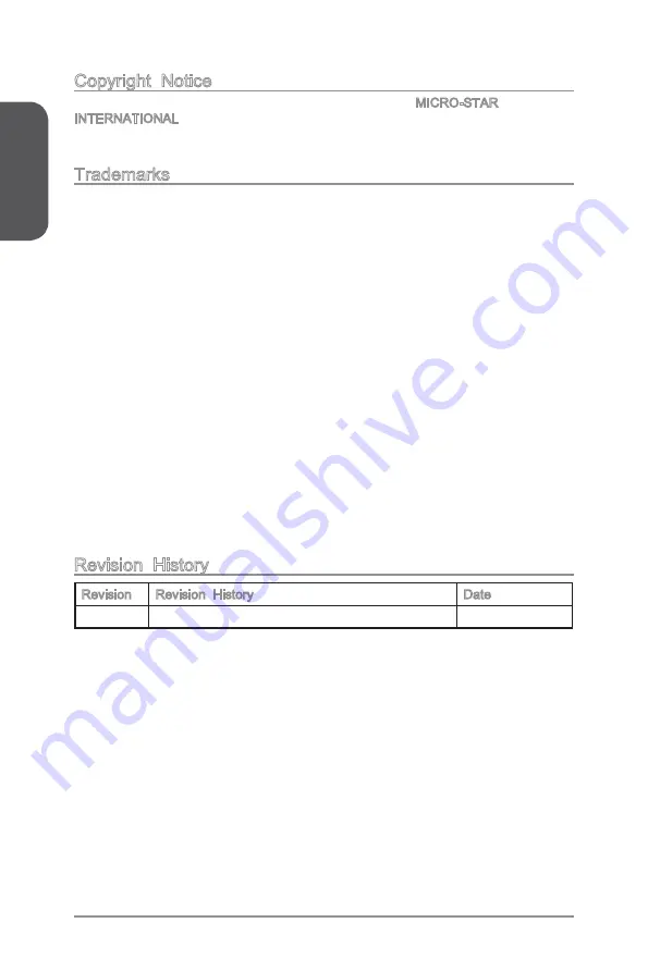 MSI B85M-E45 Preface Download Page 2